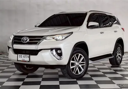 TOYOTA NEW FORTUNER 2.4 V.2 WD.เบาะไฟฟ้า DISC 4 ล้อ เกียร์ออโต้ ปี 2017
