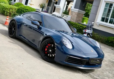 Porsche carreraS 992 เครื่องยนต์: เบนซิน  เกียร์: ออโต้  ปี:2023จด 2025 สี: ดำ Wrap สีน้ำเงิน