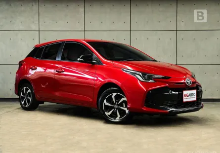 2024 Toyota YARIS 1.2 Smart Hatchback AT ไมล์แท้ 9 พัน (วิ่งน้อย) Warranty3 ปี 100,000KM B5425