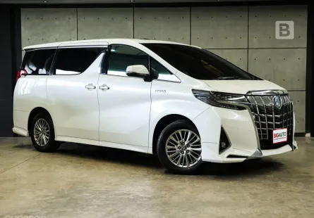 2019 Toyota ALPHARD 2.5 HV 4WD AT ไมล์แท้ Model Minorchange ชุดแต่งแท้จากโรงงานรอบคัน B8485