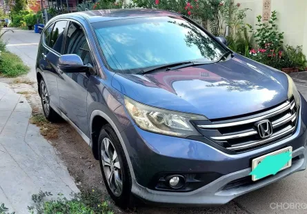 2013 Honda CR-V 2.4 SUV สีน้ำเงิน รถบ้านมือเดียว