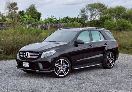MERCEDES-BENZ GLE500e AMG 4MATIC (Plug-In Hybrid) (W166) ปี 2017 มือแรก ดูแลถึงเซอร์วิสศูนย์ทุกระยะ
