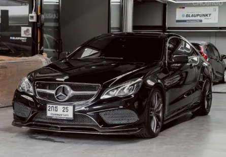2014 Mercedes-Benz E-Class 2.0 E200 CGI รถเก๋ง 2 ประตู รถสวย ไมล์น้อย 