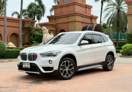 2019 BMW X1 2.0 sDrive18d รถเก๋ง 5 ประตู ดาวน์ 0% รถสวย ไมล์แท้ 