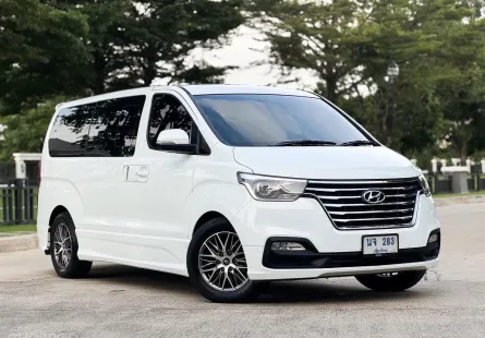 2019 Hyundai H-1 2.5 Limited III รถตู้/VAN ออกรถง่าย รถศูนย์ ไมล์แท้  ประวัติดี 