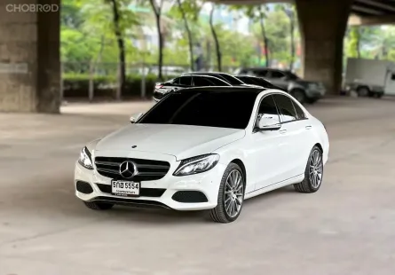 2017 Benz C350e AMG W205 รถสวยจัดมือเดียว พร้อมใช้งาน