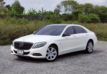 MERCEDES-BENZ S500e EXCLUSIVE (LWB) (W222) Panoramic Roof ปี 2016 ตัวยาว ไมล์น้อย ประวัติครบ ดูแลถึง