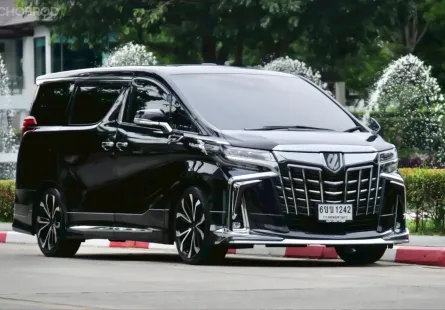 2019 Toyota ALPHARD 2.5 รถตู้/MPV ฟรีดาวน์ รถบ้าน มือเดียว  ไมล์แท้  เจ้าของขายเอง 