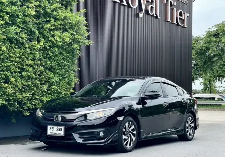 2018 Honda CIVIC 1.8 EL i-VTEC รถเก๋ง 4 ประตู ออกรถง่าย รถบ้าน ไมล์น้อย 