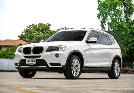 New !! BMW X3 20d Highline Diesel ปี 2013 รถมือเดียวป้ายแดง สภาพสวยมาก ๆ