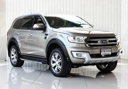 FORD EVEREST 3.2 TITANIUM PLUS 4WD ปี 2018 โฉม ปี15-22  เกียร์ AUTO ดีเซล