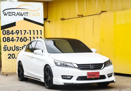Honda Accord 2.0 EL Navi Sedan ปี 2013 เกียร์ Auto เครื่อง เบนซิน เกียร์ Auto รถสวยตัวถังเดิม