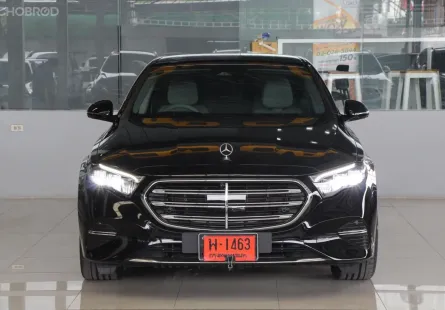 ยังไม่จดทะเบียนเป็นป้ายแดงอยู่ วิ่ง 3,672 โล  2025 Mercedes-Benz E-Class 2.0 E350e รถเก๋ง 4