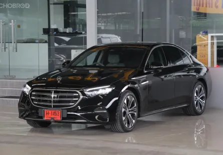 ยังไม่จดทะเบียนเป็นป้ายแดงอยู่ วิ่ง 3,672 โล  2025 Mercedes-Benz E-Class 2.0 E350e รถเก๋ง 4