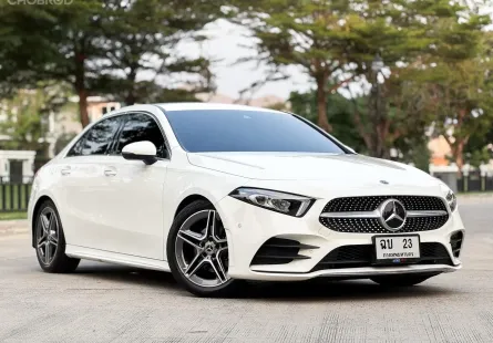 2022 Mercedes-Benz A-Class 1.3 A200 รถเก๋ง 4 ประตู ฟรีดาวน์ รถบ้านมือเดียว ไมล์น้อย 