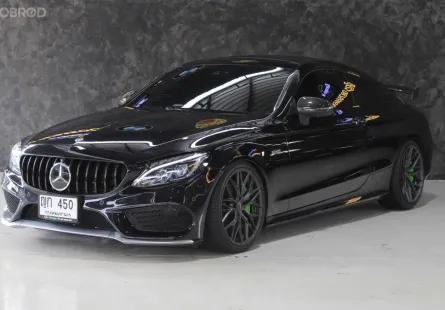 2018 Mercedes-Benz C-Class 3.0 C43 AMG รถเก๋ง 2 ประตู รถบ้านมือเดียว