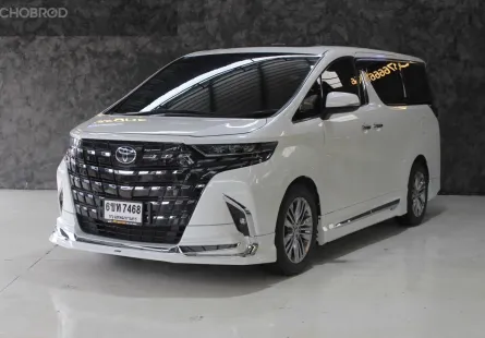 2020 Toyota ALPHARD 2.5 HYBRID E-Four รถตู้/MPV รถสวย  ไมล์แท้ แปลงเป็นรุ่น 40 