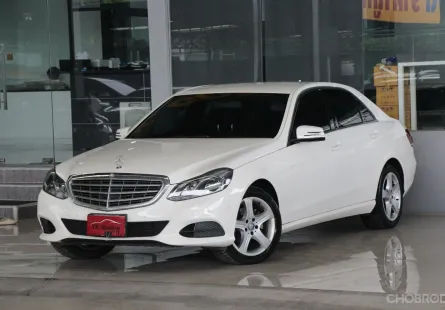 Mercedes-Benz E-Class 2.0 E200 Executive ปี2014