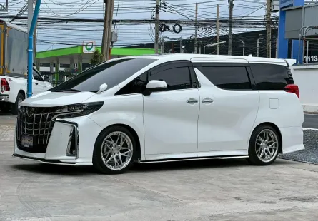 2019 Toyota ALPHARD 2.5 รถตู้/MPV ฟรีของแต่งมูลค่า 300,000+