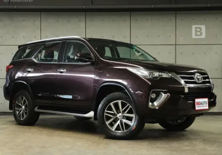 2018 Toyota FORTUNER 2.4 V SUV AT MODEL MINORCHANGE 1 ประวัติดีเข้าเช็กที่ศูนย์ทุกระยะ B5473