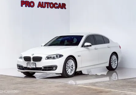2017 BMW 5 Series 2.0 525d รถบ้านแท้ มือเดียว