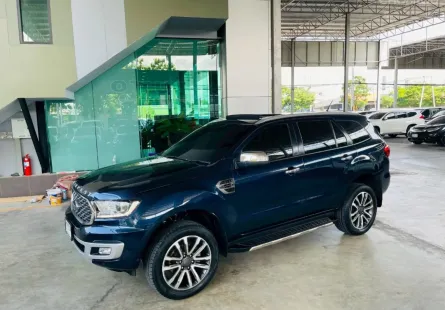 Ford Everest 2.0 Titanium Plus Sunroof 4WD ปี 2021 รถมือแรก ไมล์แท้ ดูแลดีเข้าศูนย์ตลอด