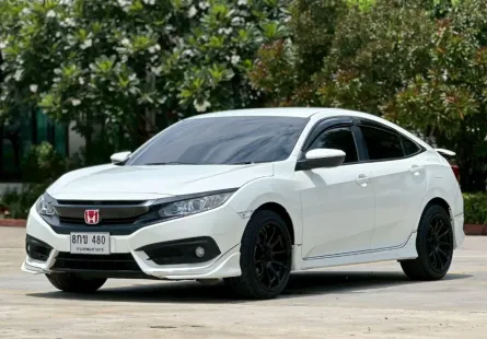 Honda Civic 1.8 E i-VTEC ปี 2018 รถมือสองสภาพดี ไมล์น้อย ประวัติศูนย์