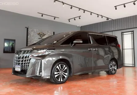 2021 Toyota ALPHARD 2.5 รถตู้/MPV รถบ้านมือเดียว ไมล์น้อย 