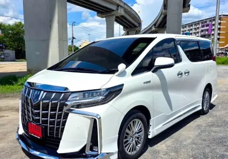 2020 Toyota ALPHARD 2.5 HYBRID SRC  รถตู้/MPV เจ้าของขายเอง รถสวย ไมล์น้อย มือเดียวป้ายแดง 