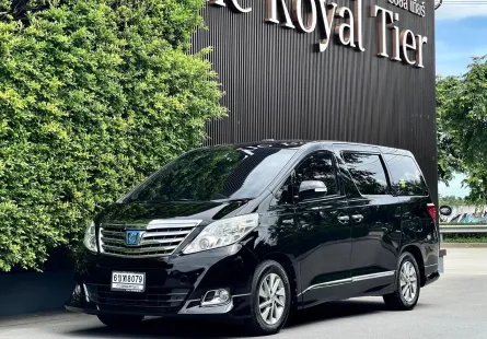 Toyota Alphard 2.4 Hybrid E-Four 2013 รถบ้านมือสอง ราคาถูก ไมล์แท้ ประวัติศูนย์ 