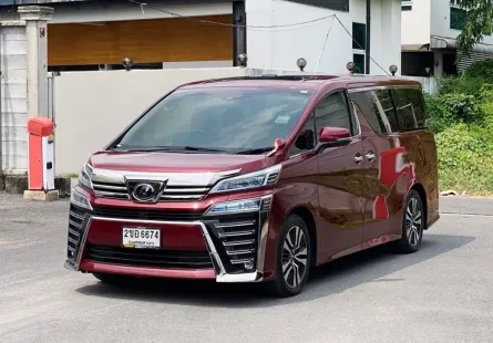 Toyota VELLFIRE 2.5 ZG Edition ปี 2019 สภาพดี วิ่งน้อย มือเดียวป้ายแดง 