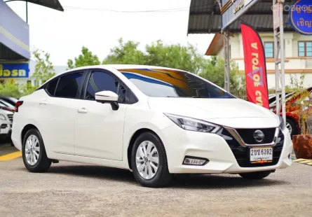 Nissan Almera 1.0 VLTurbo  ปี 2021 มือเดียว ใหม่กริ๊ป ไม่เคยมีอุบัติ ขาว เนียน สวยจัด ฟรีดาวน์