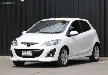 Mazda 2 1.5 Sports (5Door) ปี 2012 สีขาว สวยงาม