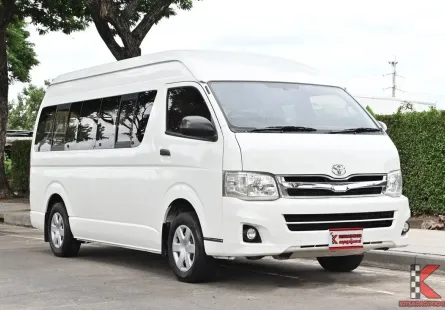 ประหยัดสุด! Hiace ปี12 ป้ายฟ้า CNGศูนย์ ไมล์แสนต้น สภาพดี