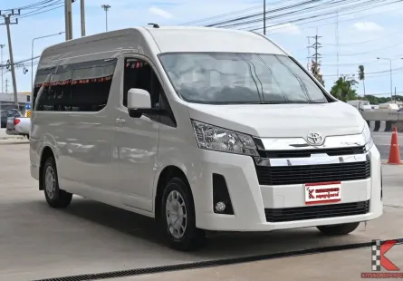 รถตู้ครอบครัว VIP! Commuter ปี21 ออโต้ ป้ายฟ้าแท้ ราคา 1.139ล้าน