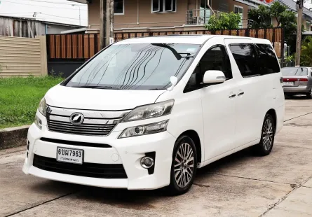 ขายรถ Toyota VELLFIRE 2.4 ปี2012 รถตู้/VAN 