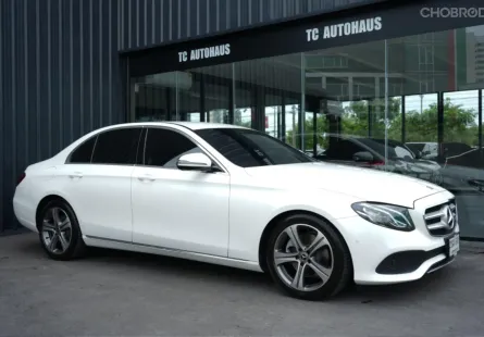 Mercedes Benz E220d Sport W213 2019 รถบ้าน ไมล์แท้ สภาพสวย