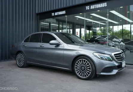 Mercedes Benz C350e Exclusive W205 2018 รถบ้าน มือเดียว ไมล์น้อย