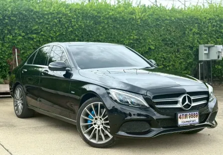 2017 Mercedes-Benz C-Class 2.0 C350e รถเก๋ง 4 ประตู รถสวย ไมล์น้อย มือเดียวป้ายแดง 