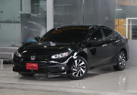 2018 Honda CIVIC 1.8 EL i-VTEC รถเก๋ง 4 ประตู ดาวน์ 0%