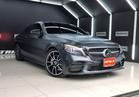 Benz C200 Coupe ไมล์แท้ 38,000 มือเดียว ไม่มีชนหนัด เกรดA