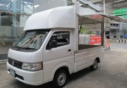 2022 Suzuki Carry 1.5 รถกระบะ หลังคา FoodTruck แด๊มพื้นรถสวยสภาพใหม่ มือเดียว ฟรีดาวน์