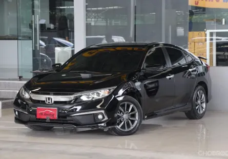 Honda CIVIC 1.8 EL i-VTEC ปี20 รถบ้านมือเดียว ไมล์แท้6x,xxxโล เข้าศูนย์ตลอด สวยเดิมทั้งคัน ออกรถ0บาท