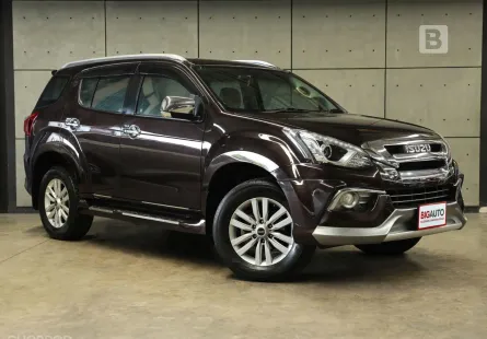 2017 Isuzu MU-X 1.9 DVD Navi DA SUV AT ไมล์แท้ Model Big Minorchange ชุดแต่งรอบคัน B1963