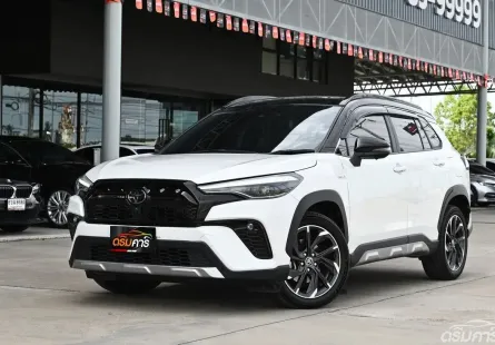 คุ้มกว่าป้ายแดง Toyota Corolla Cross GR Sport ปี22 มือเดียว วารันตีครบ ราคาพิเศษ