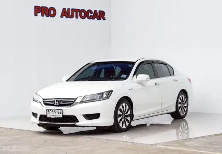 2016 Honda ACCORD 2.0 Hybrid รถบ้านแท้ มือเดียว ประวัติศูนย์