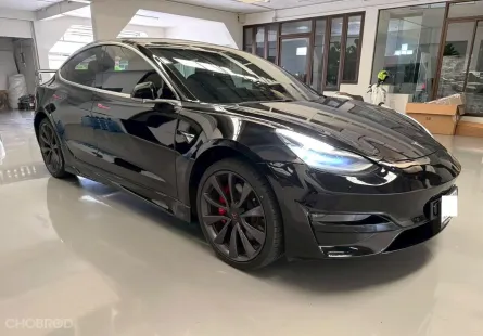 ขายรถ Tesla Model 3 PERFORMANCE 4WD ปี 2019 สภาพดี ไมล์น้อย มือเดียวป้ายแดง 