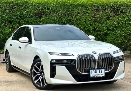 BMW 7 Series 740d M Sport 2024 สภาพใหม่ ไมล์น้อย มี BSI 