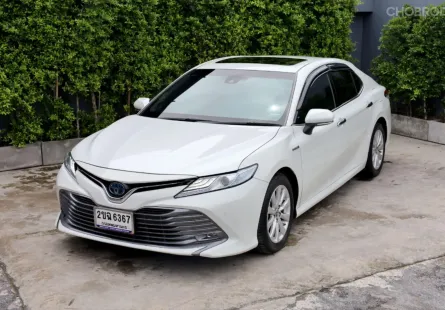 2021 Toyota CAMRY 2.5 HV Premium การันตรีไมล์แท้ รถออกป้ายแดง ตรวจเช็คประวัติได้