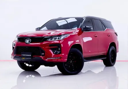 6B077 TOYOTA FORTUNER 2.8 GR SPORT BLACK TOP 4WD AT 2021
